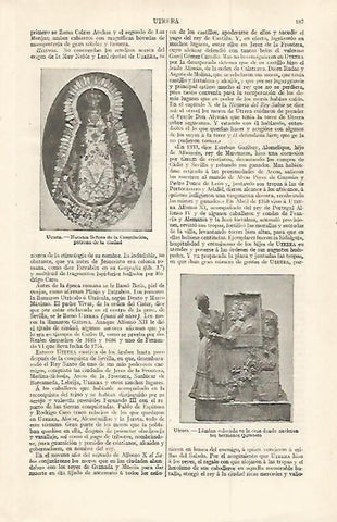 LAMINA ESPASA 29956: Nuestra Señora de la Consolacion de Utrera Sevilla