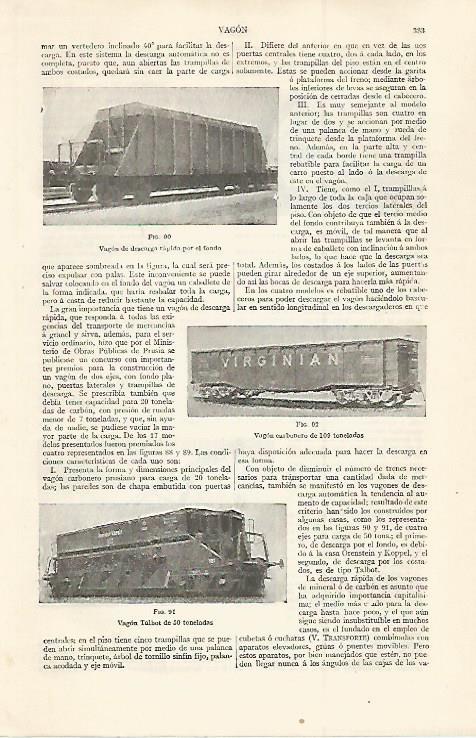 LAMINA ESPASA 29979: Vagon de descarga