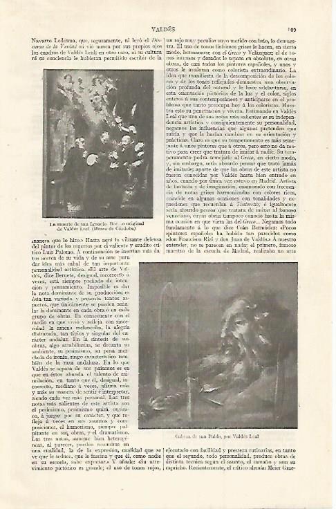 LAMINA ESPASA 29995: La muerte de San Ignacio por Valdes Leal