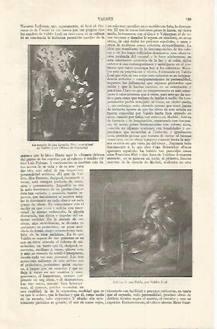 LAMINA ESPASA 29995: La muerte de San Ignacio por Valdes Leal