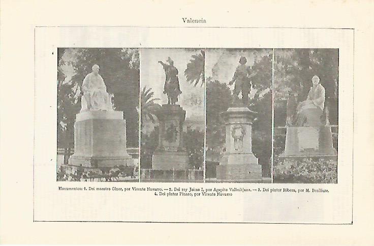 LAMINA ESPASA 30018: Monumentos en Valencia