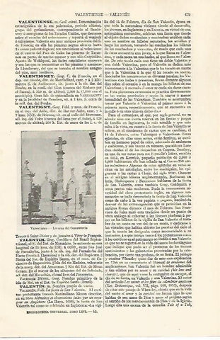 LAMINA ESPASA 30047: Cruz del cementerio de Valentigny Francia