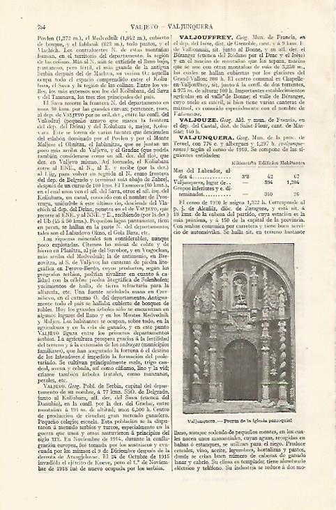 LAMINA ESPASA 30049: Iglesia de Valjunquera Teruel