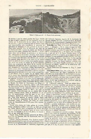 LAMINA ESPASA 30056:  Vista y puente de Valor Granada
