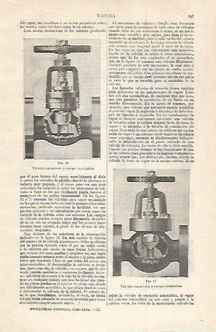 LAMINA ESPASA 30074: Valvula con asiento