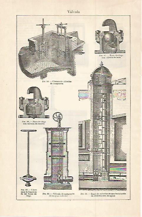 LAMINA ESPASA 30075: Tipos de valvula
