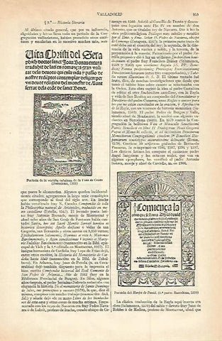 LAMINA ESPASA 30087: Version catalana de la Vida de Cristo