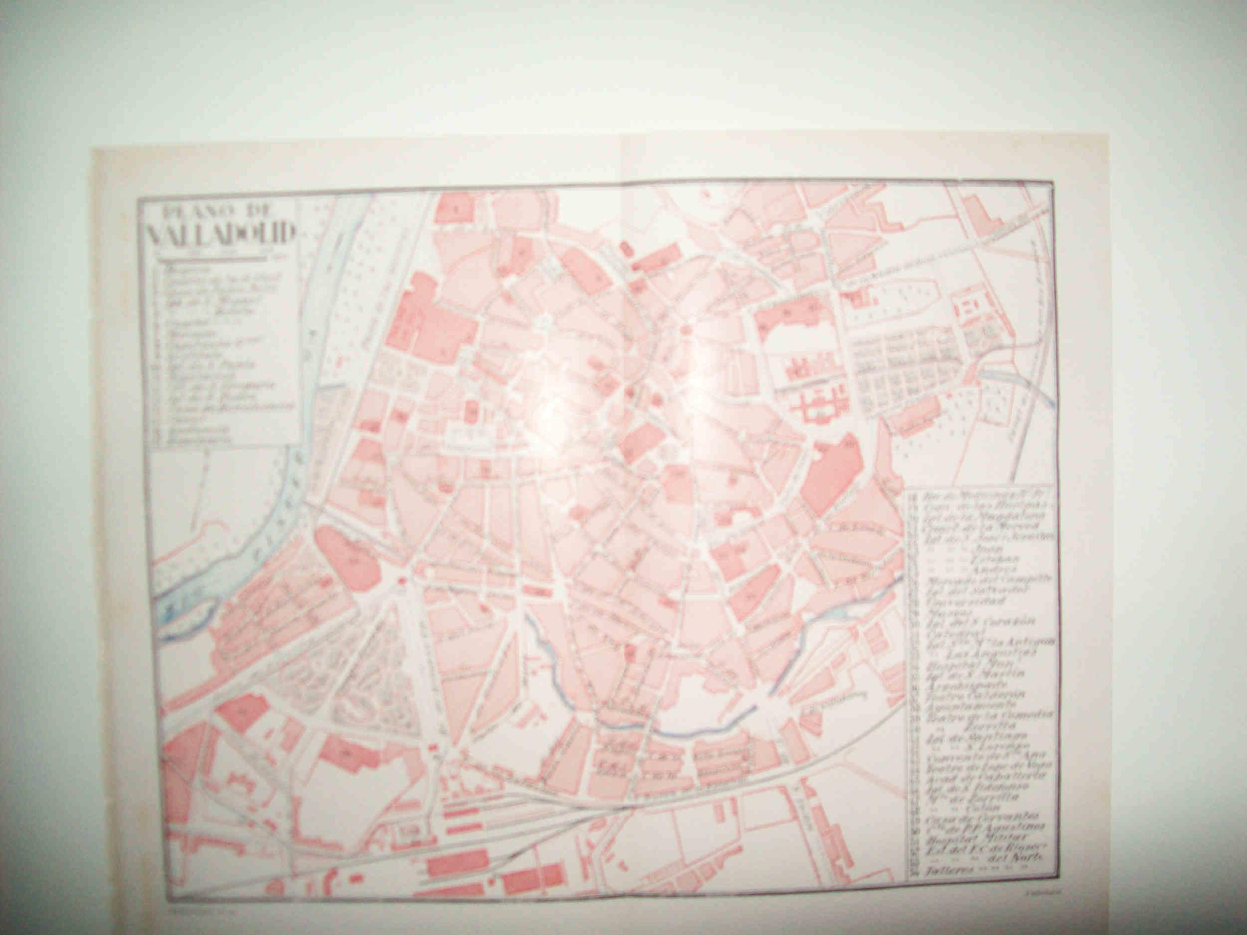 LAMINA ESPASA 30098: Plano de Valladolid