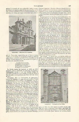 LAMINA ESPASA 30101: Catedral de Valladolid