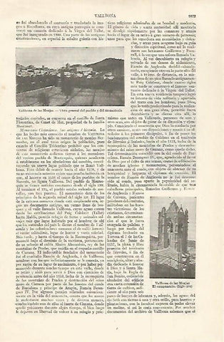 LAMINA ESPASA 30106: Monasterio de Vallbona de las Monjas Lleida