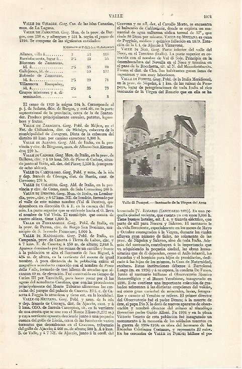 LAMINA ESPASA 30114: Santuario de la Virgen del Arco en Valle di Pompei