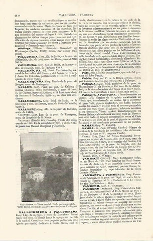 LAMINA ESPASA 30140: Vista parcial de Vallvidriera Barcelona