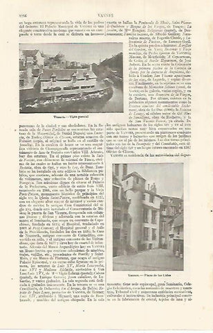 LAMINA ESPASA 30163: Vista de Vannes Francia
