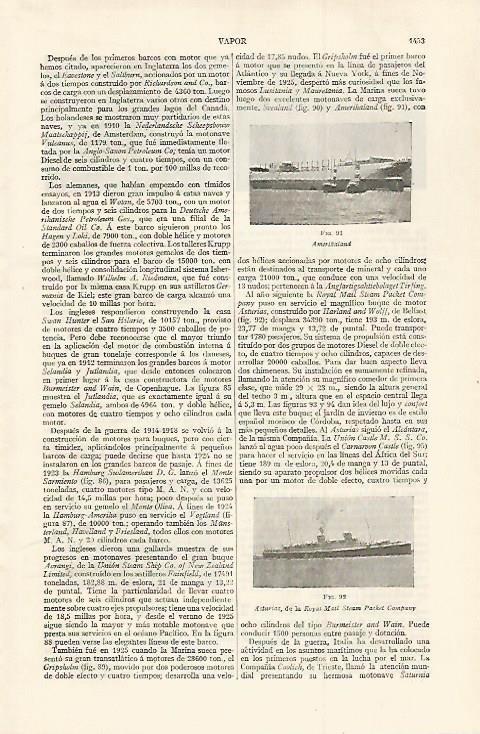 LAMINA ESPASA 30179: El Asturias de la Royal Mail