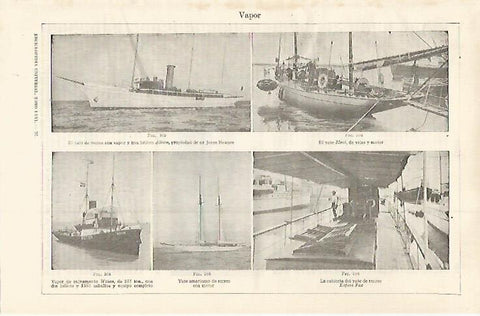 LAMINA ESPASA 30182: Yates de recreo