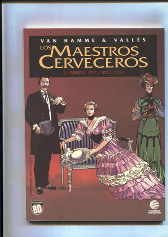 Planeta: Coleccion BD:  Los maestros cerveceros numero 2: Adrien 1917 ( Noel 1932