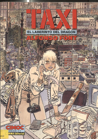 Cimoc Extra Color numero 047: Taxi: el laberinto del dragon