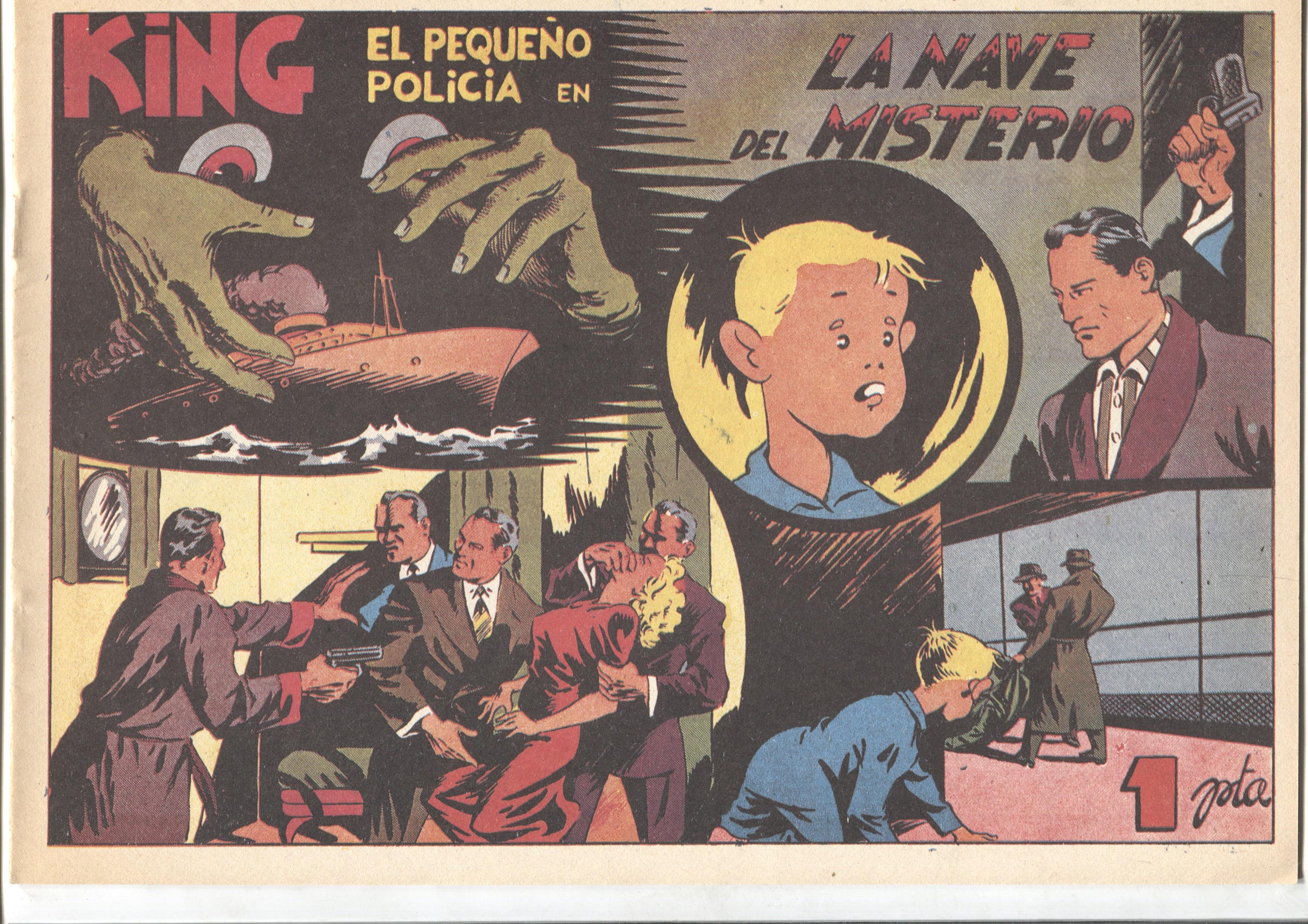 Facsimil: King el pequeño policia (X-3 y su patrulla secreta) numero 15: la nave del misterio
