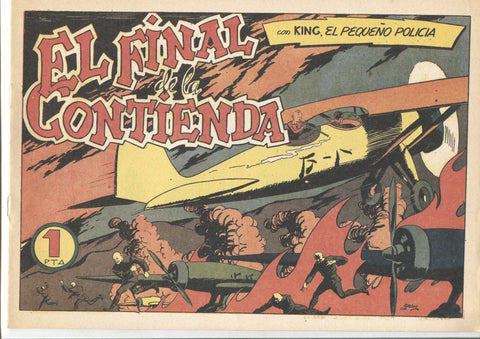 Facsimil: King el pequeño policia (X-3 y su patrulla secreta) numero 26: El final de la contienda