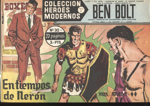 Heroes Modernos serie C numero 30: Ben Bolt: en tiempos de Neron