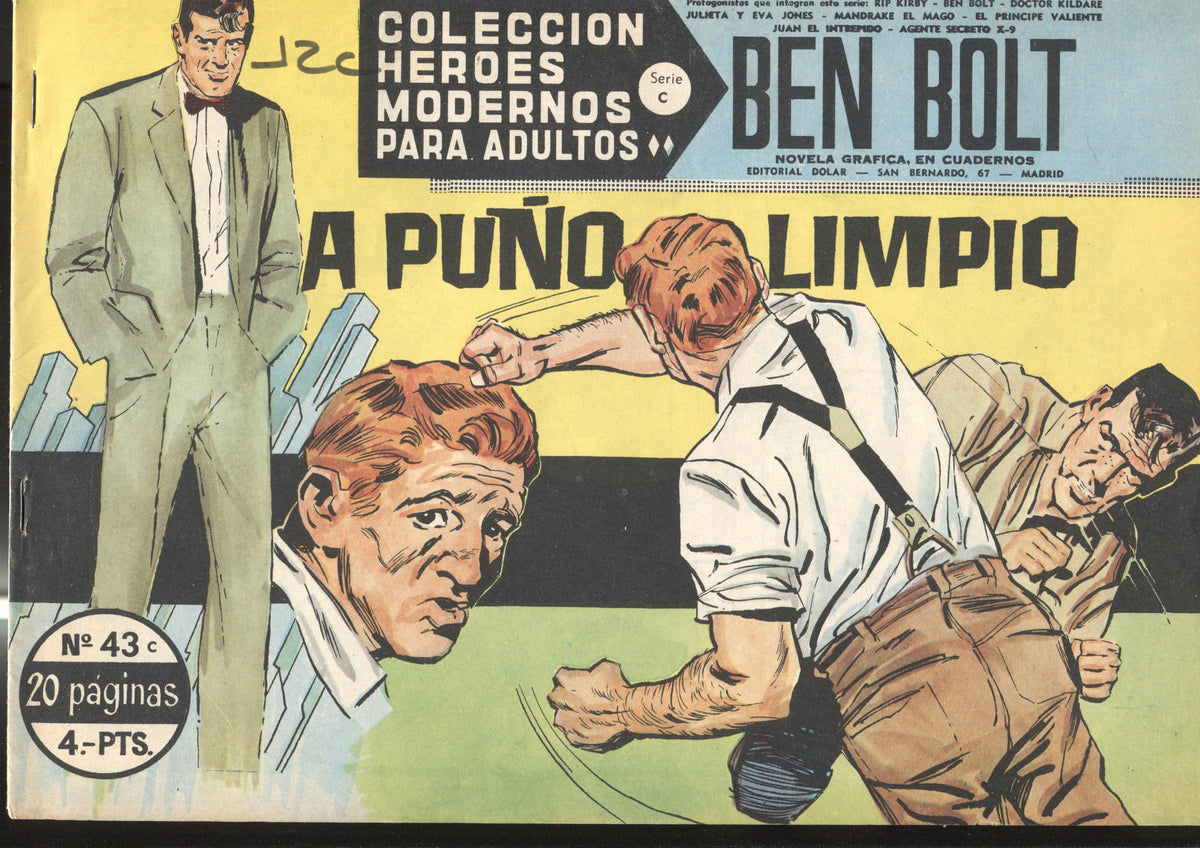 Heroes Modernos serie C numero 43: Ben Bolt: A puño limpio