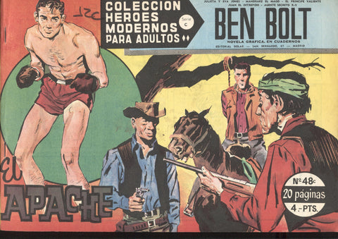 Heroes Modernos serie C numero 48: Ben Bolt: El apache