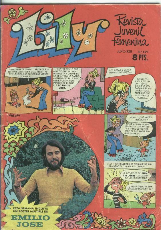 Lily numero 0629: poster central de Emilio Jose