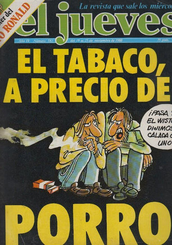 EL JUEVES numero 182 - POSTER CENTRAL DEL PATO DONALD