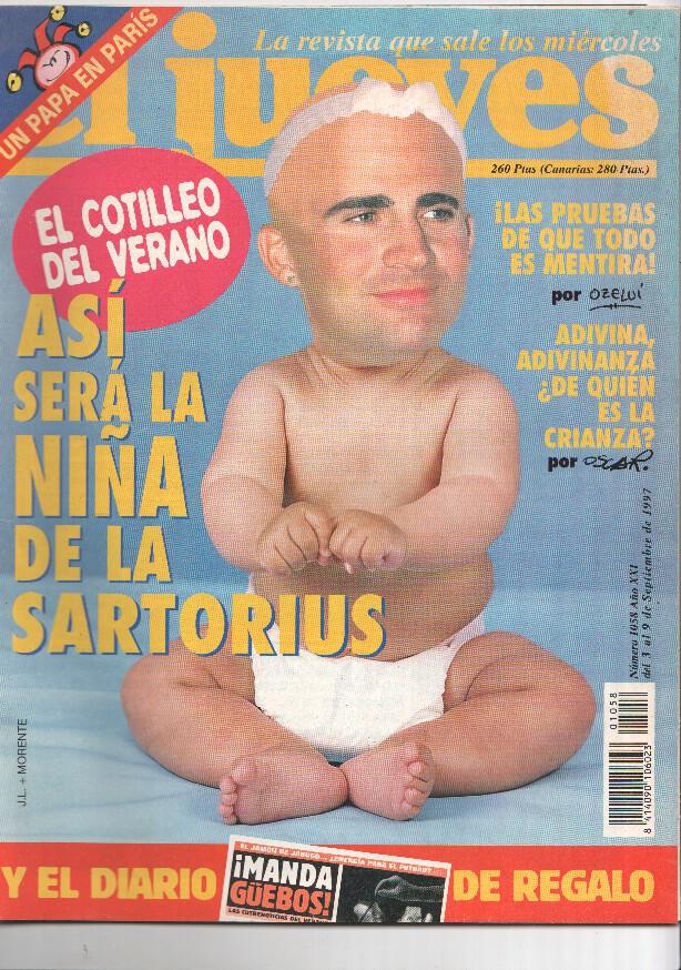 EL JUEVES numero 1058 - POSTER CENTRAL ANTONIO BANDERAS
