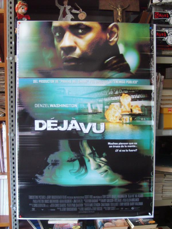 Poster de cine: Deja Vu con Denzel Washington