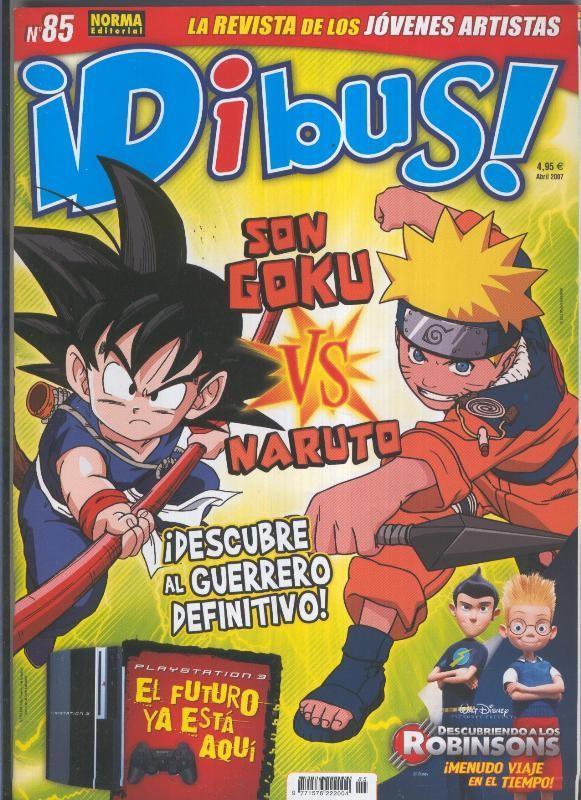 Dibus revista numero 085 con poster dedicado a Descubriendo a los robinsons