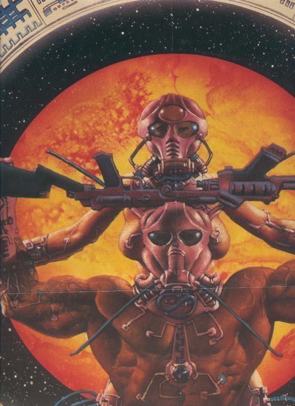 Poster: Ilustracion futurista de R.Corben