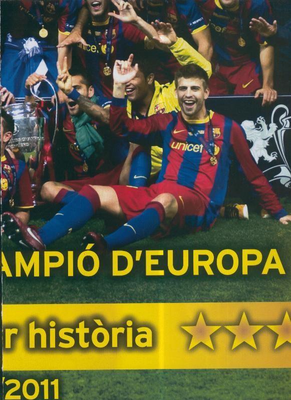 Poster F.C.Barcelona cuarta copa de Europa 2011