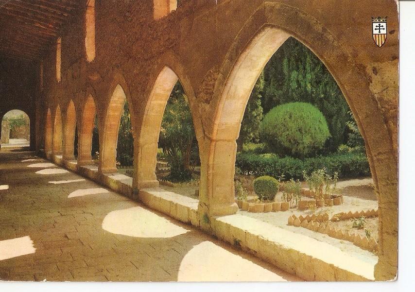 Postal 042859 : Costa Dorada. Tarragona. Monasterio de Santes Creus. Ala del Claustro posterior