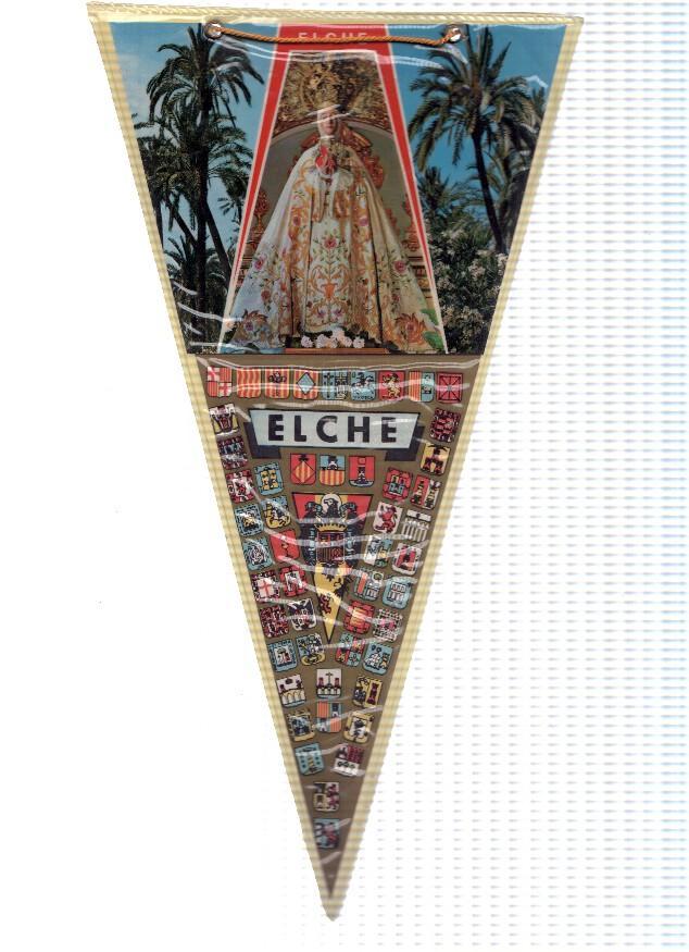 BANDERIN: ELCHE - Imagen de la Virgen de La Asucion de Elche