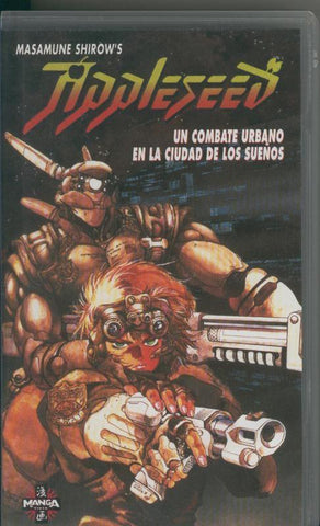 Video VHS: Appleseed: un combate urbano y en la ciudad de los sueños
