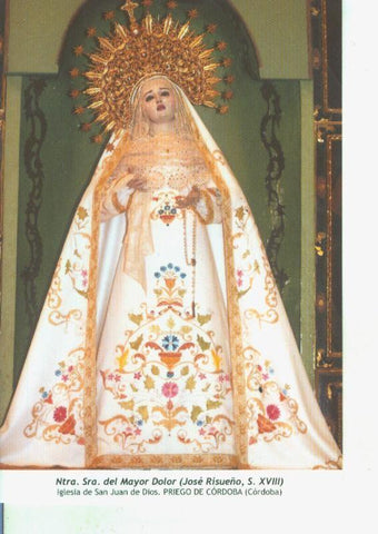 Postal 014572: Virgen Ntra Sra del Mayor Dolor (Jose Risueño)