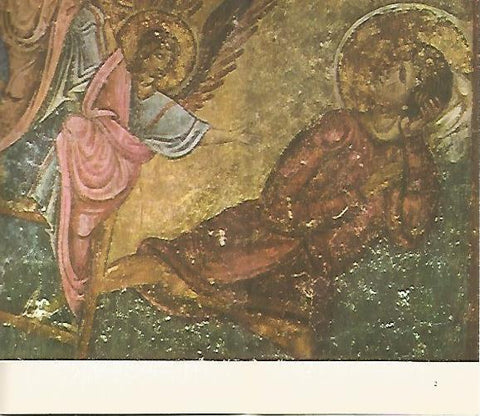 LAMINA 1569: El sueño de Jacob. Iglesia de Santa Sofia de Ohrid. Anterior a 1056.