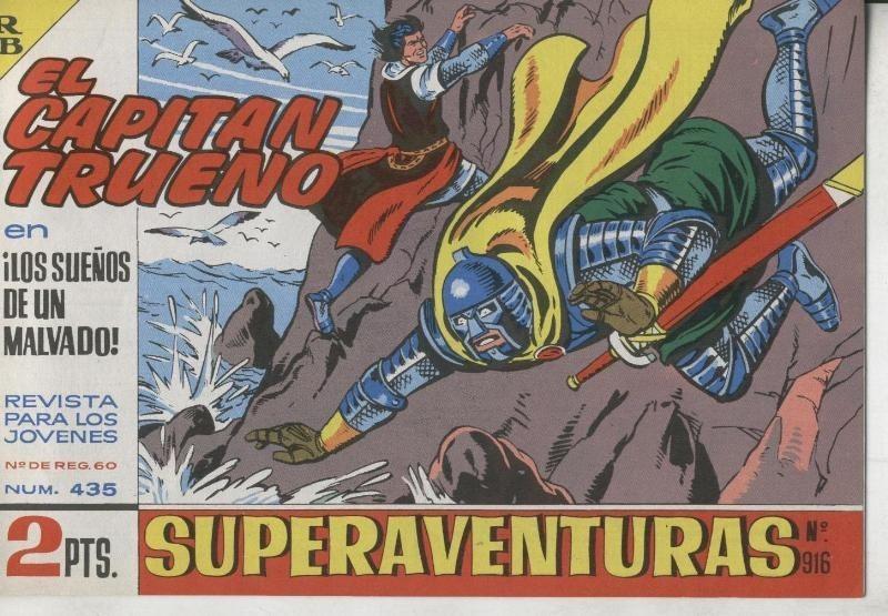 El Capitan trueno facsimil numero 435: Los sueños de un malvado