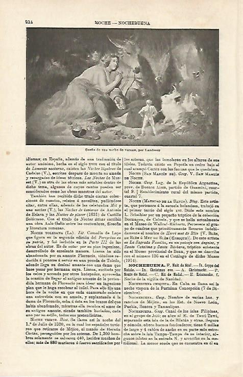LAMINA ESPASA 20210: Sueño de una noche de verano por Landseer