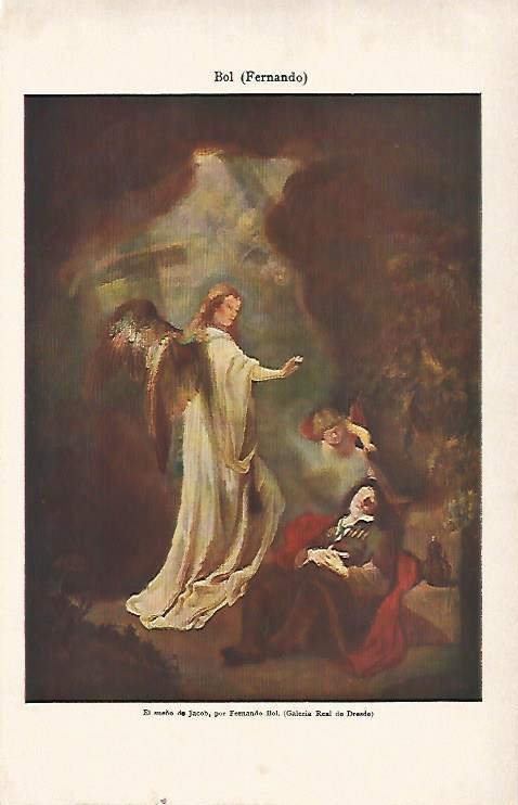 LAMINA ESPASA 22349: El sueño de Jacob por F. Bol
