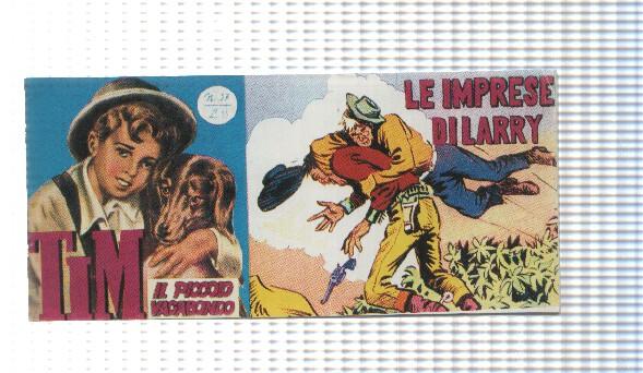 facsimil en italiano: Tim num 57, il Piccolo Vagabondo - Le Imprese di Larry