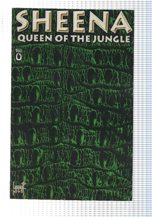 London Knight: (regular cover) Sheena num 0, Queen of the Jungle 