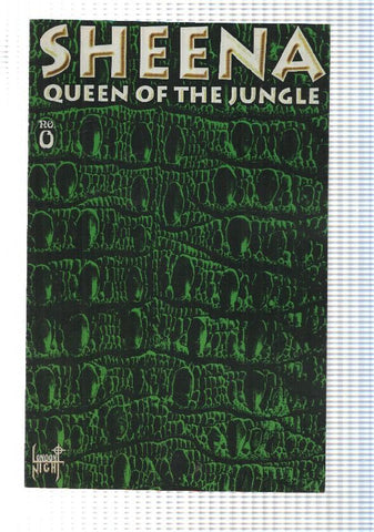 London Knight: (regular cover) Sheena num 0, Queen of the Jungle 