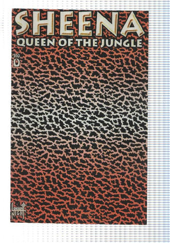 London Knight: (leopard cover) Sheena num 0, Queen of the Jungle 