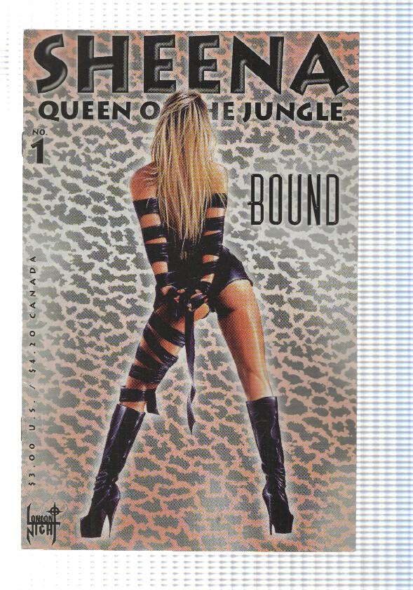 London Knight: Sheena num 1A, Queen of the Jungle. Bound