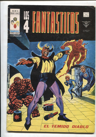 Vertice: Los 4 Fantasticos volumen 3 numero 16: El temido diablo