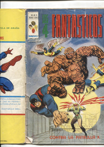 Vertice: Los 4 Fantasticos volumen 3 numero 15: Contra la patrulla X