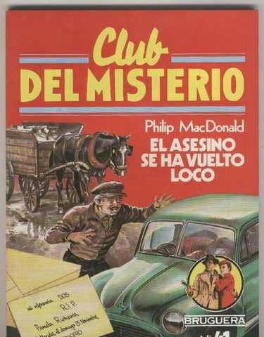 Bruguera: Club del Misterio numero 041: El asesino se ha vuelto loco