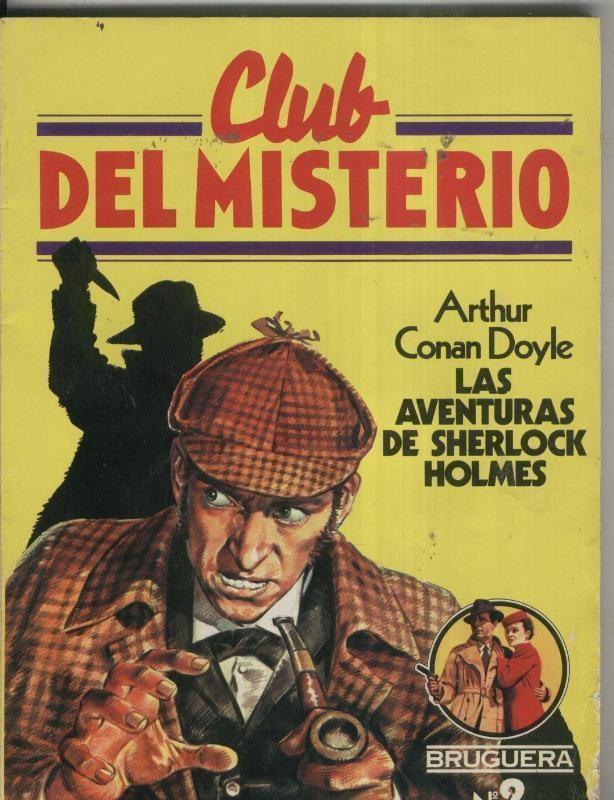 Bruguera: Club del Misterio numero 002: Las aventuras de Sherlock Holmes